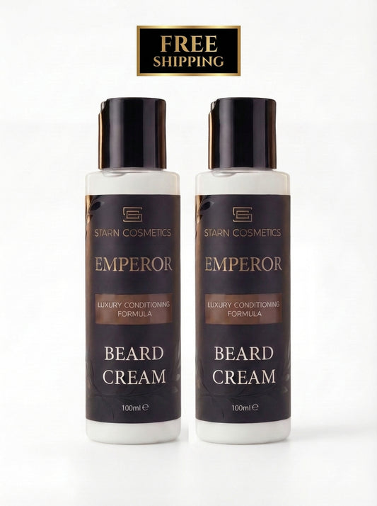 Безплатна доставка 2x100ml Крем за брада Emperor